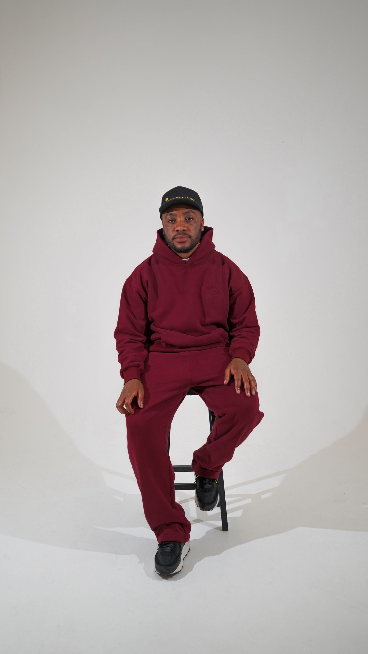 Essence Tracksuit Hoodie - Rouge