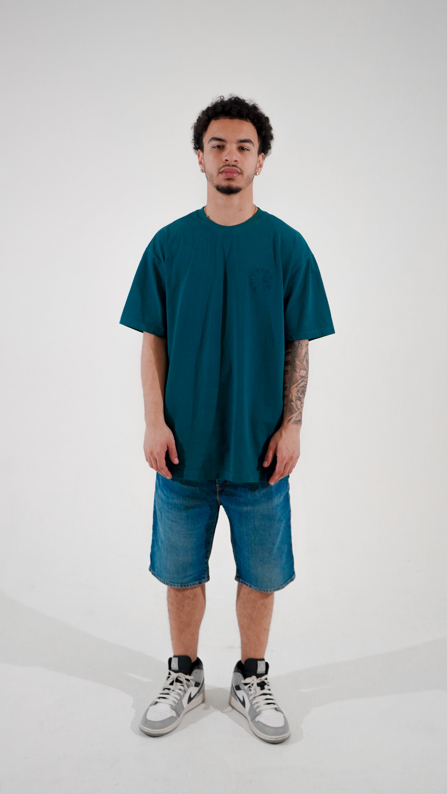 Essence Oversized Tee - Jade