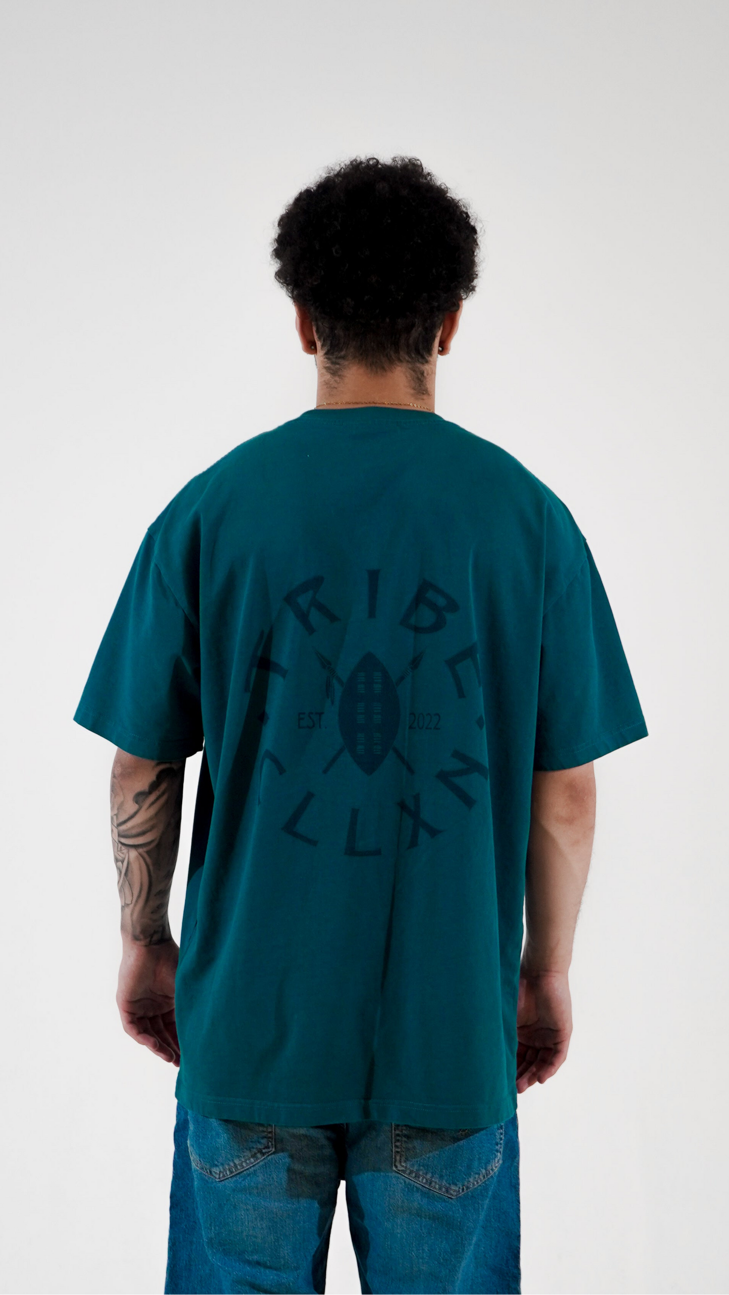 Essence Oversized Tee - Jade
