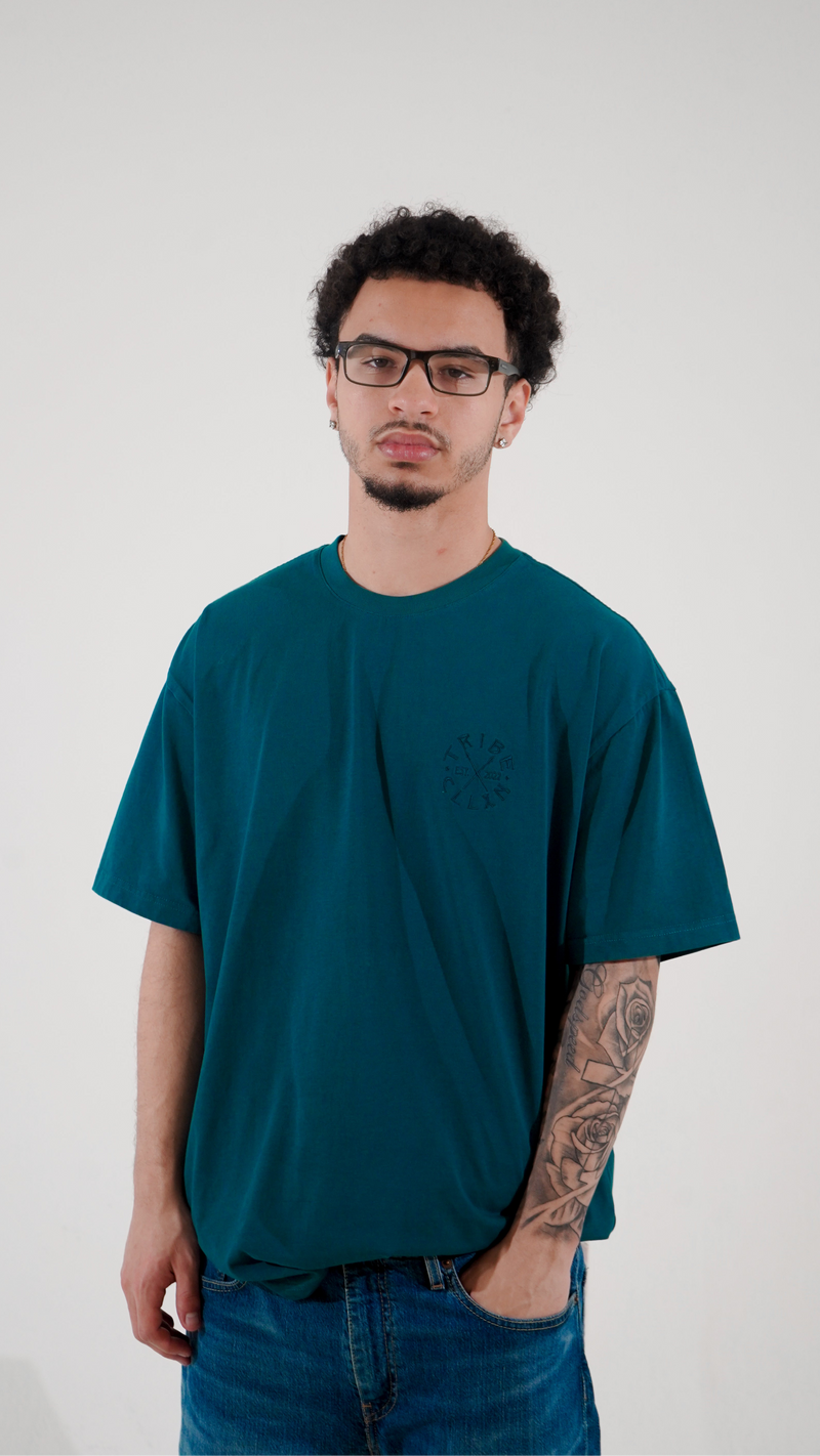 Essence Oversized Tee - Jade