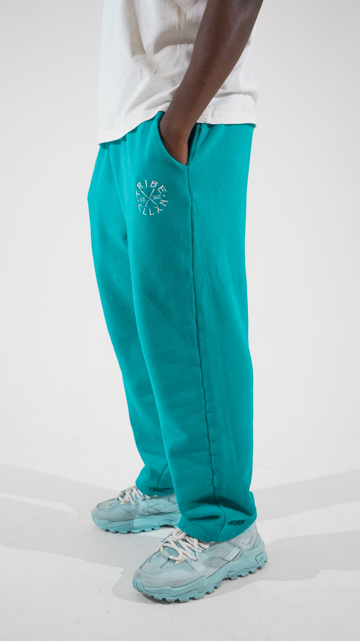 Essence Tracksuit Bottoms - Opal