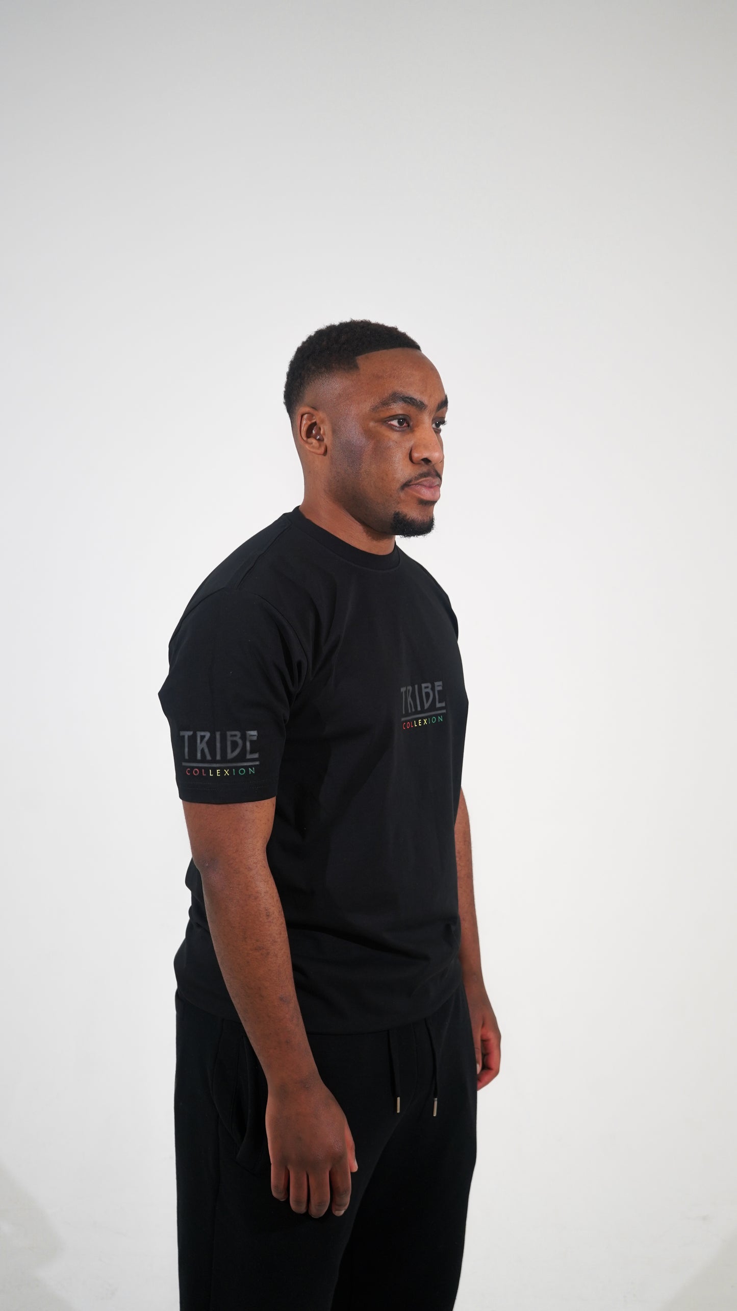 'Pride of Africa' Silhouette Oversized T-shirt