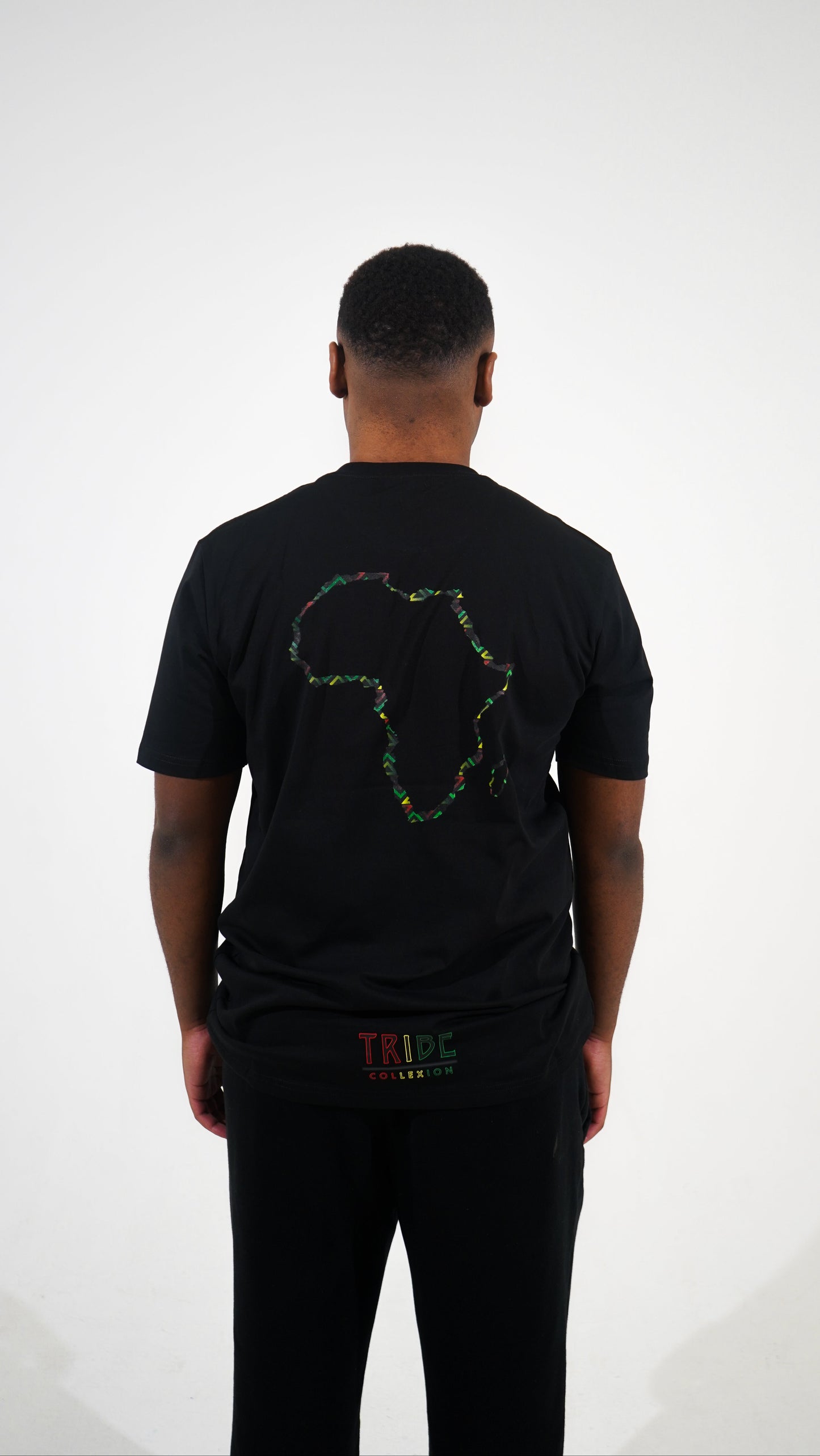 'Pride of Africa' Silhouette Oversized T-shirt