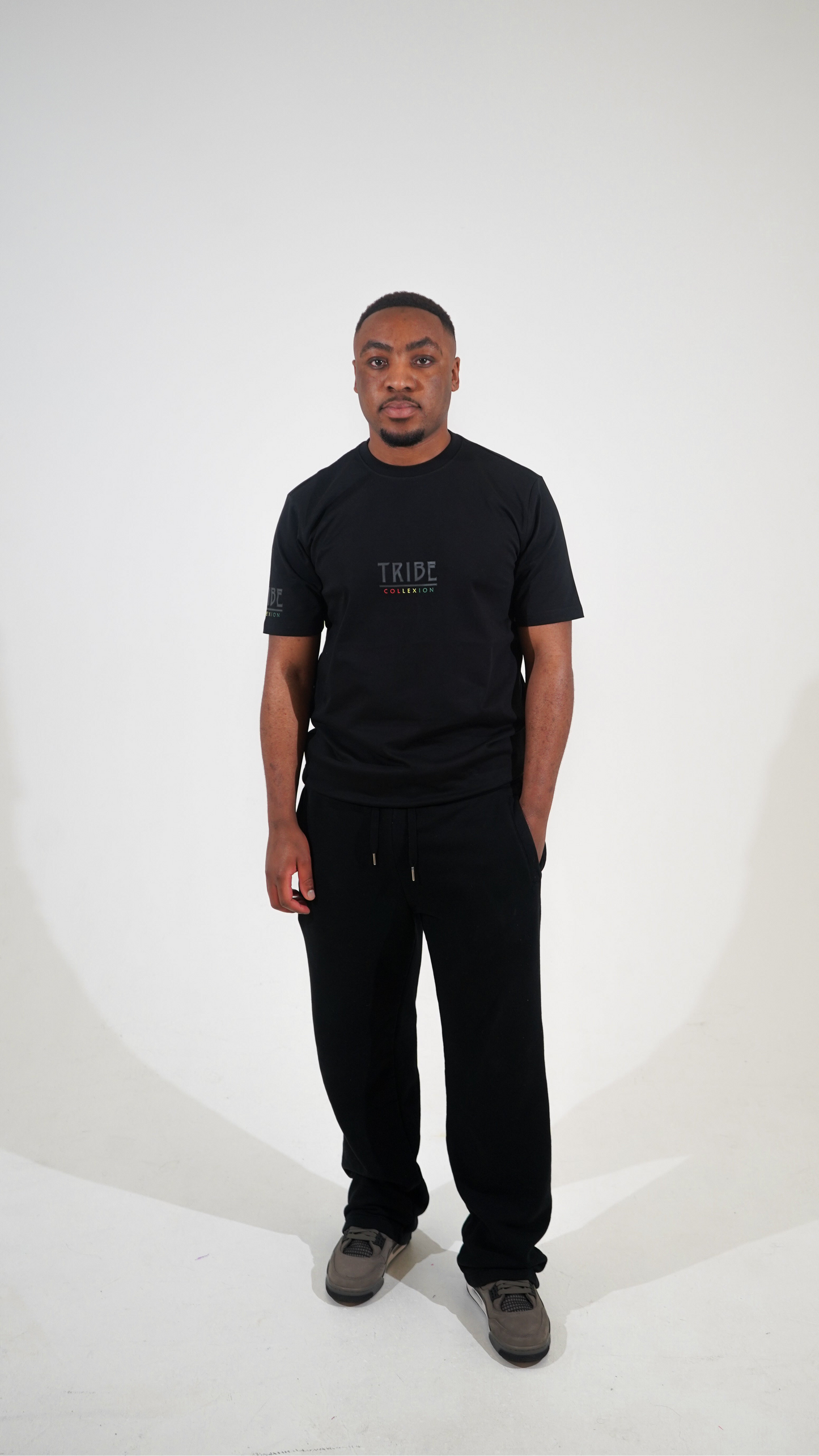 'Pride of Africa' Silhouette Oversized T-shirt