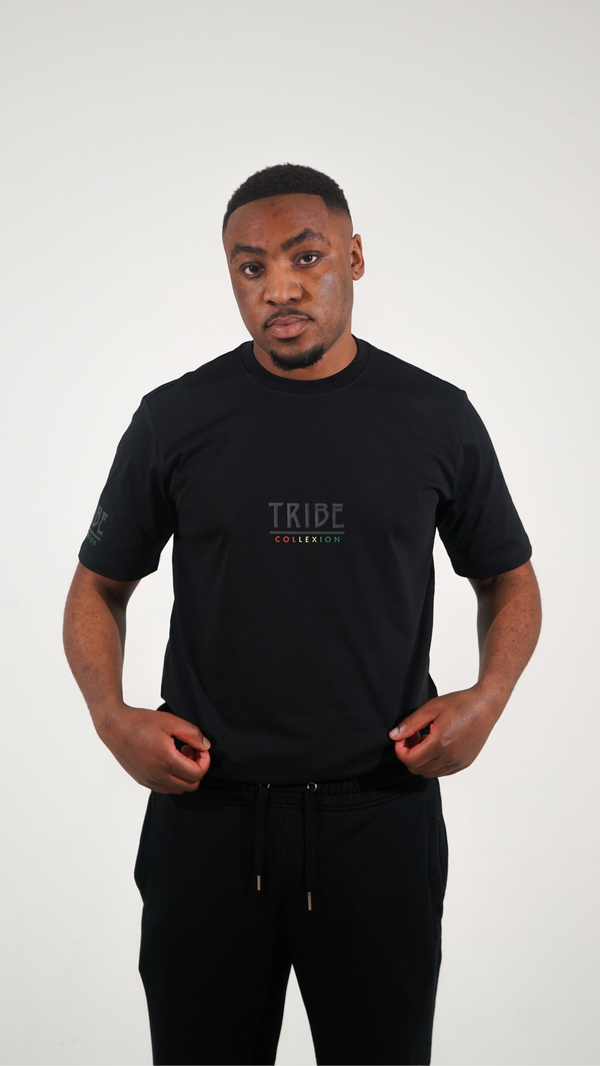 'Pride of Africa' Silhouette Oversized T-shirt