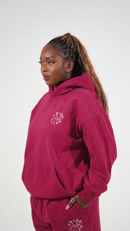 Essence Tracksuit Hoodie - Azalea