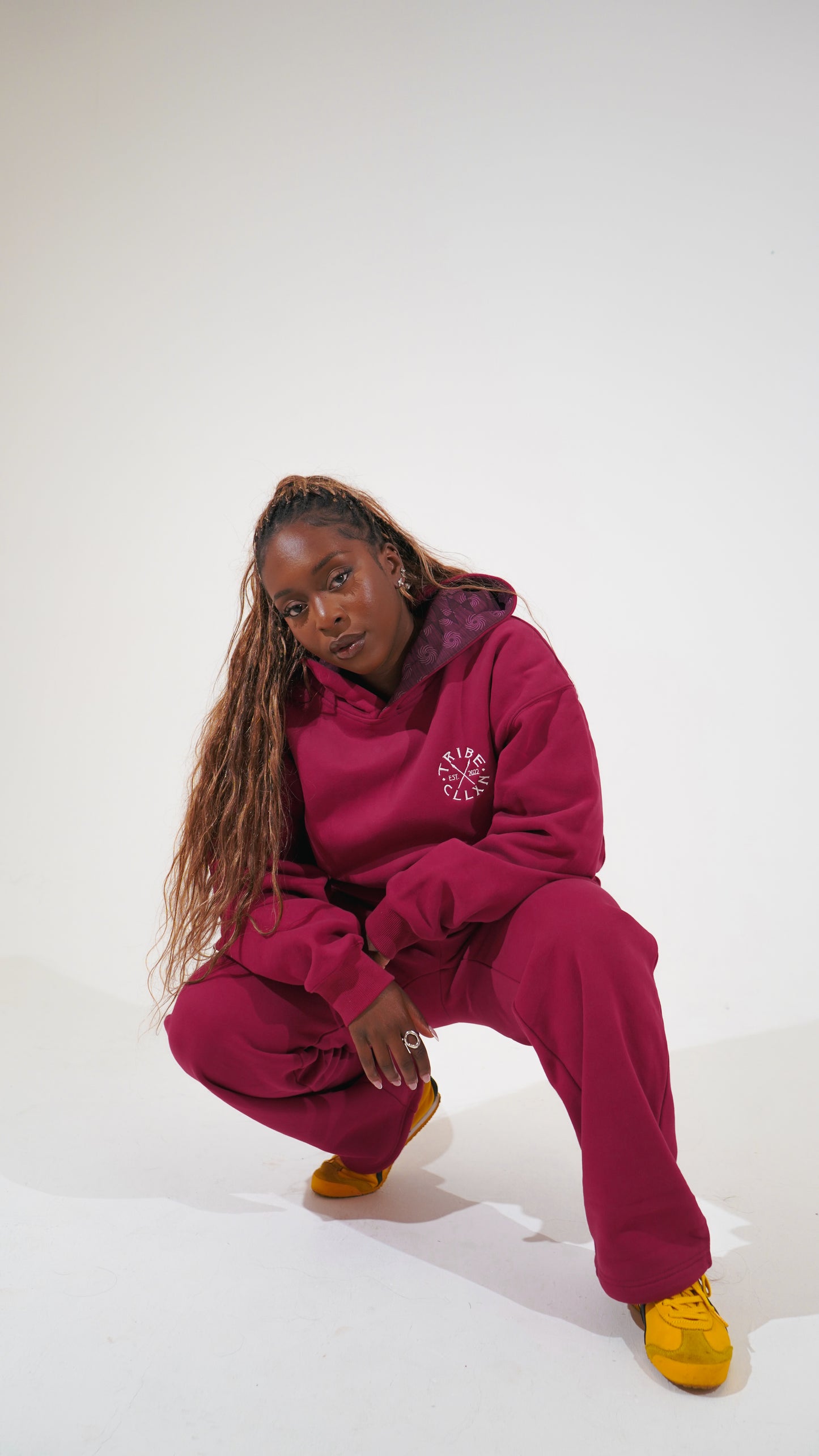 Essence Tracksuit Hoodie - Azalea