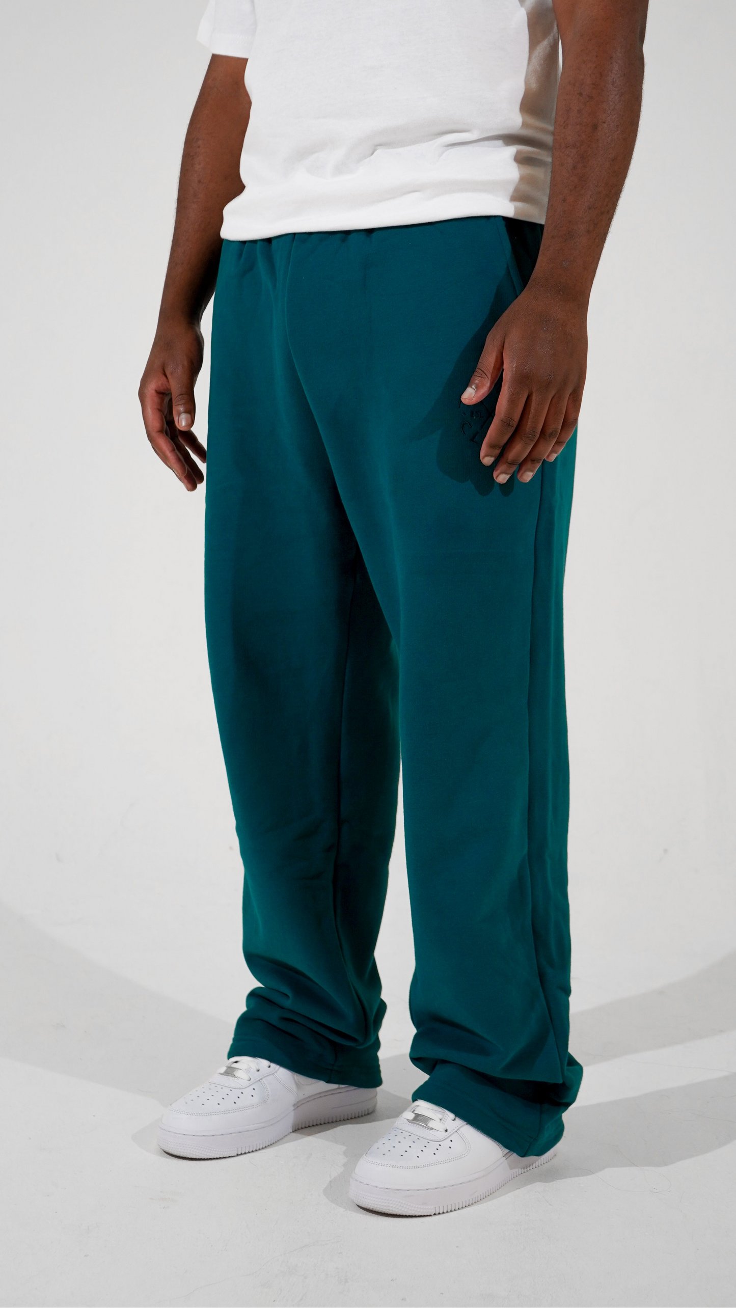 Essence Tracksuit Bottoms - Jade