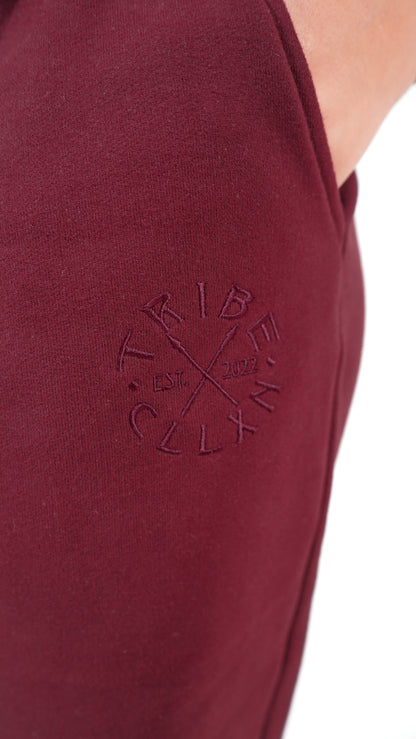 Essence Tracksuit Bottoms - Rouge