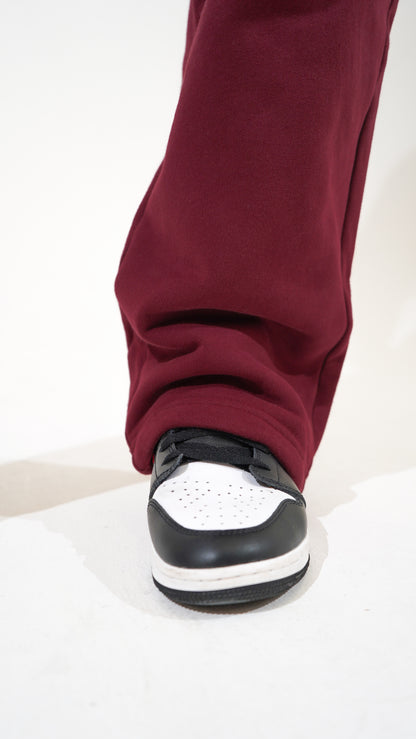 Essence Tracksuit Bottoms - Rouge