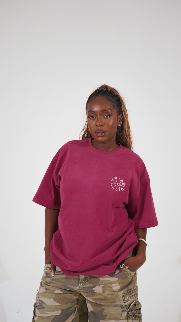 Essence Oversized Tee - Azalea