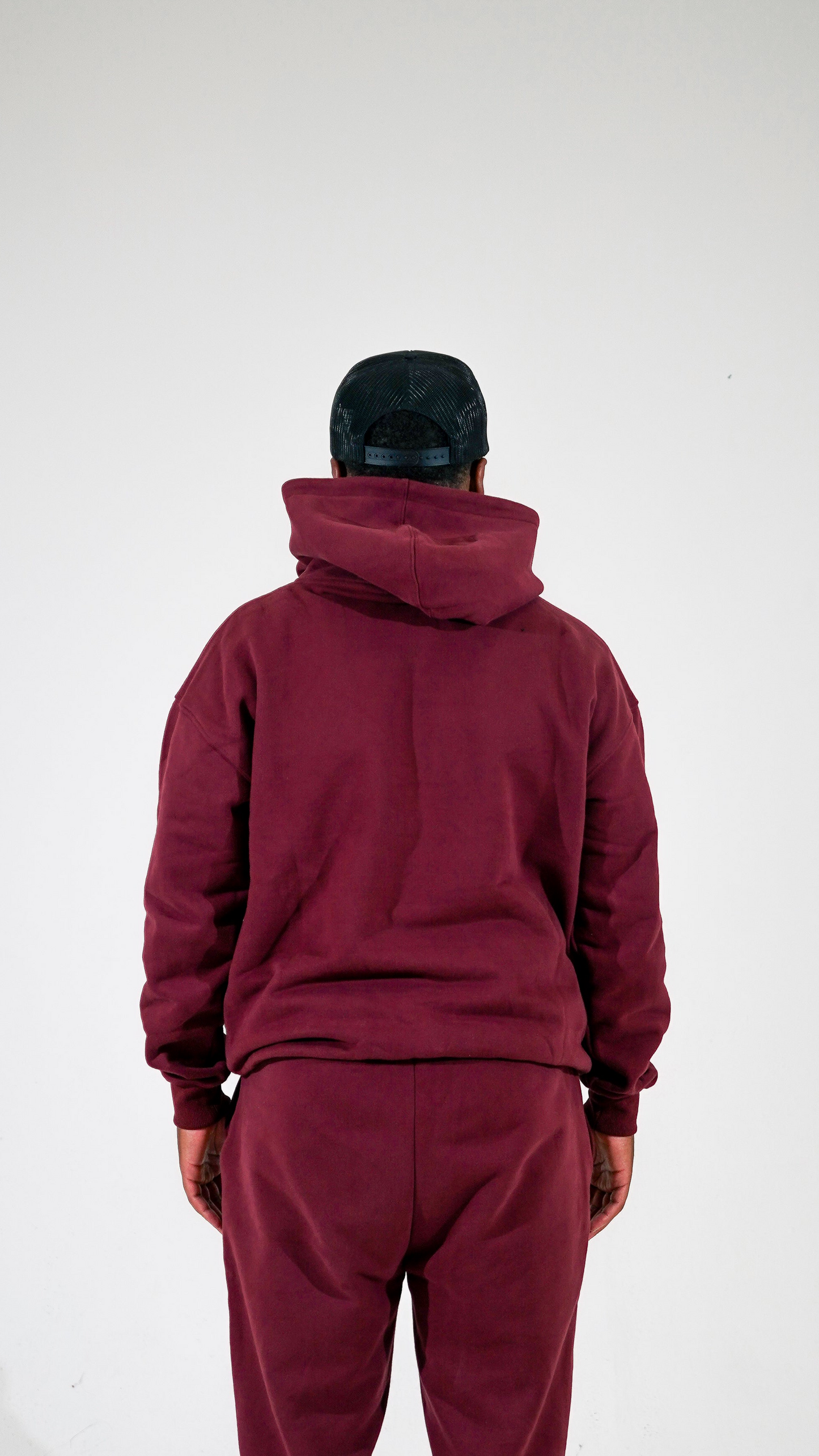 Essence Tracksuit Hoodie - Rouge