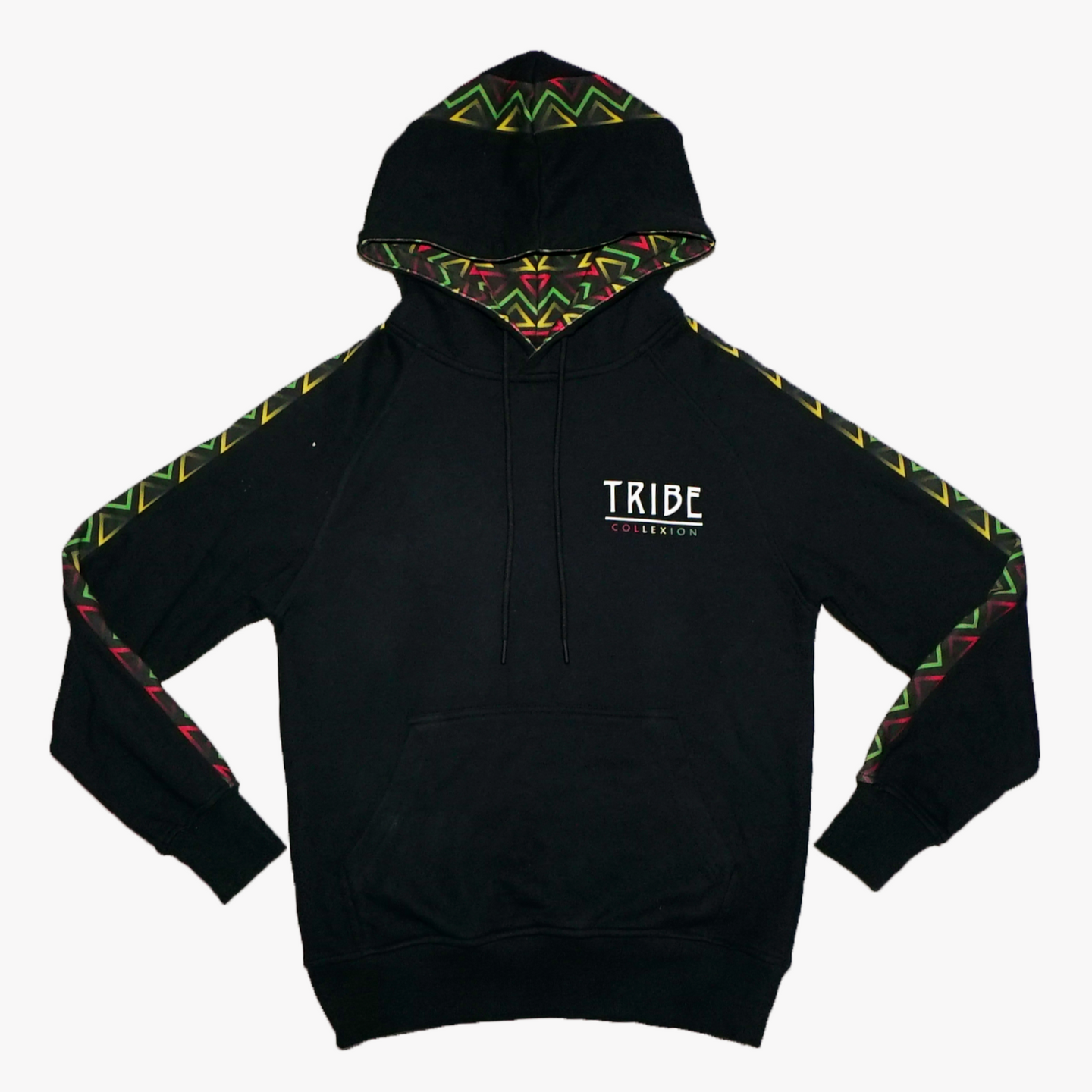 'Pride of Africa' Tracksuit Hoodie - Black